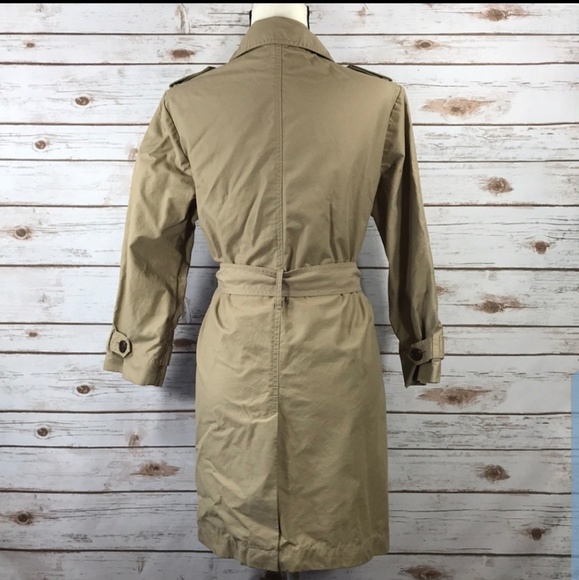 GAP knee length trench coat - Picture 4 of 8